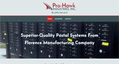 Desktop Screenshot of pro-hawk.com